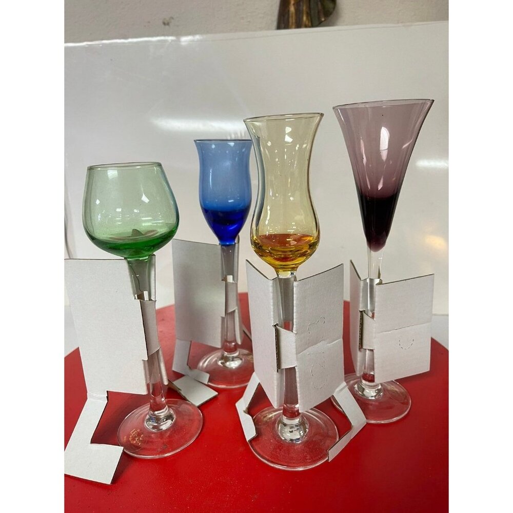 Lenox Cordials New In Box Different Profiles Designs Artistic Glassware